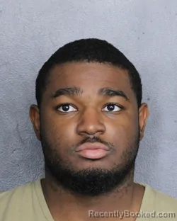 Mugshot of Renel Terrance Troutman booked in Broward County, Florida on September 30, 2026