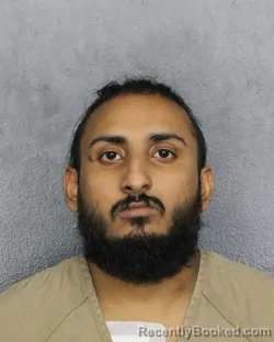 Mugshot of Sunil Someria booked in Broward County, Florida on October 5, 2026