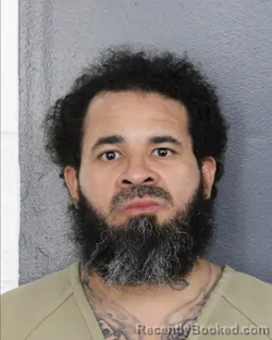 Mugshot of Fabio Guerrero booked in Broward County, Florida on October 8, 2026