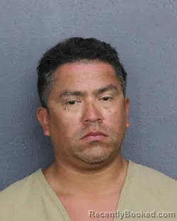 Mugshot of John Mario Galvin booked in Broward County, Florida on October 10, 2026