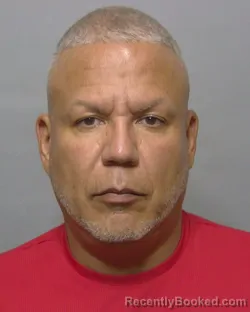 Mugshot of Denis Javier Baez Diaz booked in Sumter County, Florida on August 22, 2026