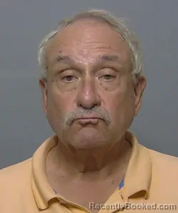 Mugshot of Stephen Milton Rizzo booked in Sumter County, Florida on August 28, 2026