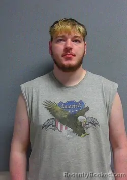Mugshot of ZACHARY MATTHEWS booked in Geauga County, Ohio on August 3, 2026