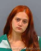 Mugshot of MACKENZIE GABRIELLE AMBURGEY booked in Greene County, Ohio on April 24, 2026