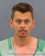 Mugshot of THOMAS MICHAEL STRANGE booked in Greene County, Ohio on July 27, 2026