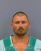 Mugshot of JUSTIN LEE DAWSON booked in Greene County, Ohio on August 2, 2026