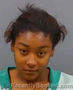 Mugshot of Jada Arielle Erkins booked in Greene County, Ohio on August 17, 2026