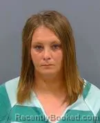 Mugshot of Jessica Louise Mossbarger booked in Greene County, Ohio on September 14, 2026