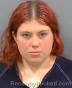 Mugshot of Courtney Leann Adkins booked in Greene County, Ohio on September 20, 2026