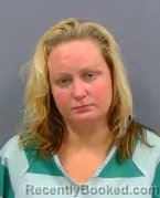 Mugshot of Alesha Marie Ward booked in Greene County, Ohio on October 5, 2026
