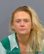 Mugshot of Leslie Danielle Wyatt booked in Greene County, Ohio on October 23, 2026