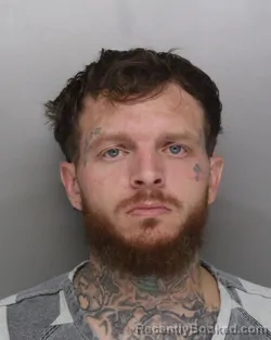 Mugshot of Zachary Saunders booked in Hamilton County, Ohio on September 8, 2026