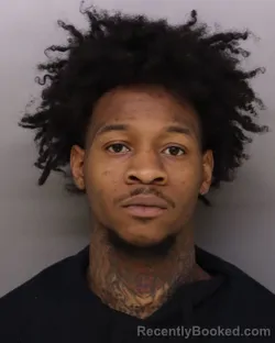 Mugshot of DEVONTE SWEETEN booked in Hamilton County, Ohio on March 21, 2026