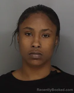 Mugshot of Marteya Borden booked in Hamilton County, Ohio on July 30, 2026