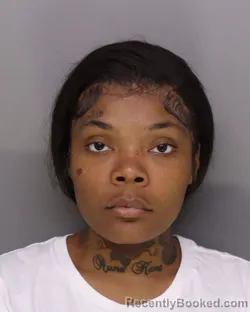 Mugshot of TYAUNA DUEHART booked in Hamilton County, Ohio on June 4, 2026
