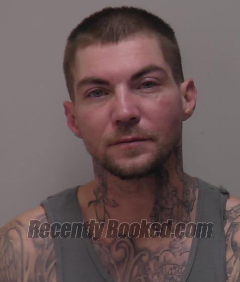 Booking photo from Hancock County, Ohio