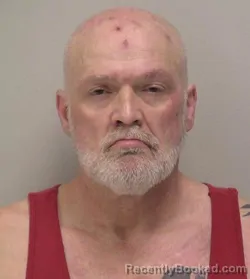 Mugshot of David Kurt Claypool booked in Hancock County, Ohio on April 8, 2026