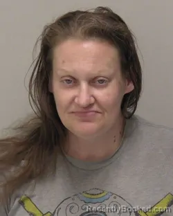 Mugshot of Rebecca Anne Mekolites booked in Hancock County, Ohio on April 23, 2026