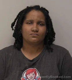 Mugshot of Jasmyne Alexa Buchanan booked in Hancock County, Ohio on April 30, 2026