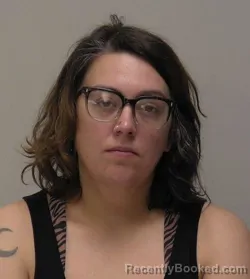 Mugshot of Amanda Marie Bowyer booked in Hancock County, Ohio on May 8, 2026