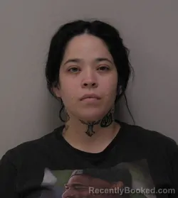 Mugshot of Shakira Garza booked in Hancock County, Ohio on May 11, 2026