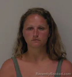 Mugshot of Amanda Jane Bland booked in Hancock County, Ohio on June 13, 2026