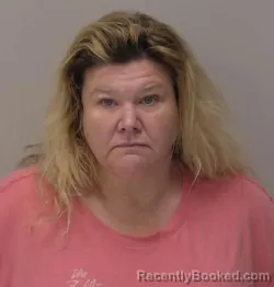 Mugshot of Courtenay Renay Tiell booked in Hancock County, Ohio on June 15, 2026