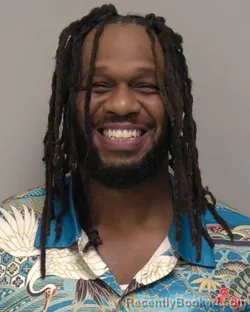 Mugshot of Demetrius Leonard Fenderson booked in Hancock County, Ohio on July 8, 2026