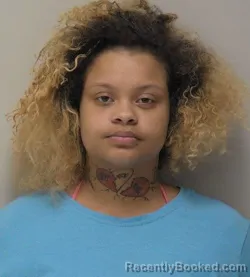 Mugshot of Unique Marie Simon booked in Hancock County, Ohio on July 10, 2026