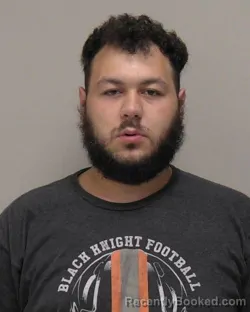 Mugshot of Jeremiah Rickardo-Charles Junior Hernandez booked in Hancock County, Ohio on July 10, 2026