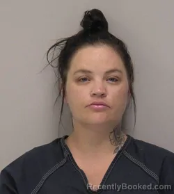 Mugshot of Victoria Danielle Wonderly booked in Hancock County, Ohio on July 13, 2026