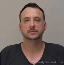 Mugshot of Daniel Martin Kirk booked in Hancock County, Ohio on July 15, 2026