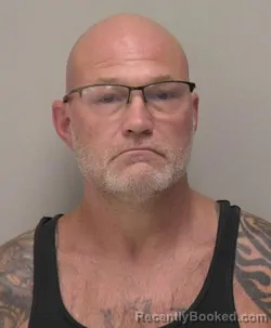 Mugshot of Shane Bradley Grimm booked in Hancock County, Ohio on July 23, 2026