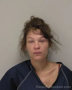 Mugshot of Alexis Garrett Vekaryasz booked in Hancock County, Ohio on August 18, 2026