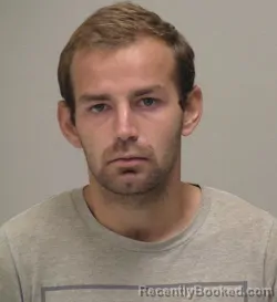 Mugshot of Noah Lee Blackburn Stechschulte booked in Hancock County, Ohio on August 21, 2026