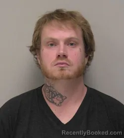 Mugshot of Matthias Alaric Vogt booked in Hancock County, Ohio on August 26, 2026