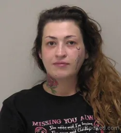 Mugshot of Krystal Jean Mccarty booked in Hancock County, Ohio on August 26, 2026