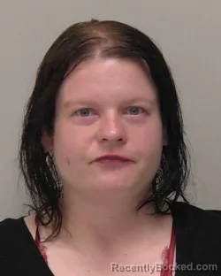 Mugshot of Misti Dawn Hanna booked in Hancock County, Ohio on August 27, 2026