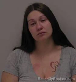 Mugshot of Amber Lee Cuevas booked in Hancock County, Ohio on September 13, 2026