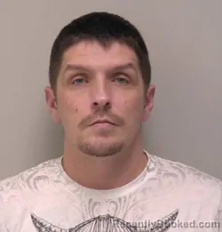 Mugshot of Anthony Richard Wervey booked in Hancock County, Ohio on September 28, 2026