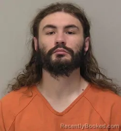 Mugshot of Tristian Dean Hall booked in Hancock County, Ohio on October 3, 2026