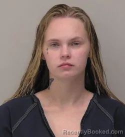 Mugshot of Brianna Danielle Decker booked in Hancock County, Ohio on October 21, 2026