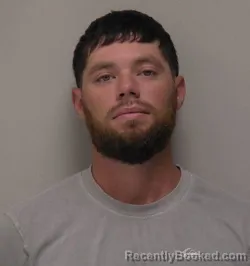 Mugshot of Hunter Rylie Baldridge booked in Hancock County, Ohio on October 25, 2026