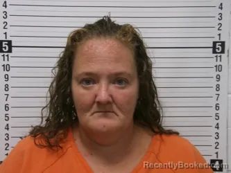 Mugshot of Angel Sue Lafferty booked in Hardin County, Ohio on August 27, 2026