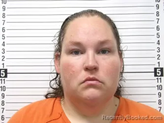 Mugshot of HANNAH ROSE ROOF booked in Hardin County, Ohio on May 19, 2026