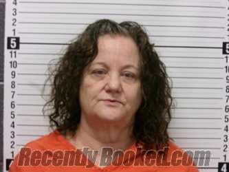 Mugshot of ANGELA GWEN HOPSON booked in Hardin County, Ohio on June 16, 2026