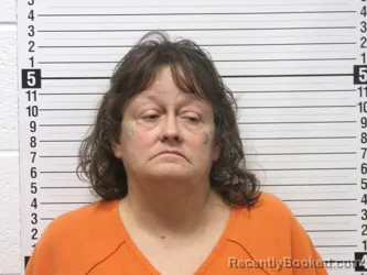 Mugshot of BETTY JEAN BROWN booked in Hardin County, Ohio on July 1, 2026