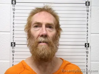 Mugshot of DENNIS EUGENE REED booked in Hardin County, Ohio on April 22, 2026