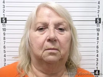 Mugshot of DONNA JO MILLER booked in Hardin County, Ohio on April 17, 2026