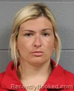 Mugshot of COURTNEY NICOLE MARLOW booked in Highland County, Ohio on July 27, 2026